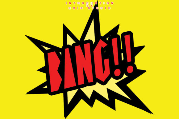 Bang: A Playful Display Font for Handmade Charm