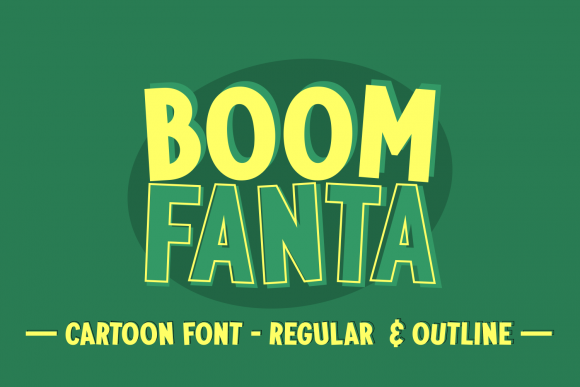 Boom Fanta: A Playful Display Font for Digital Creators