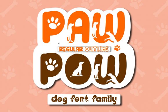 Build a Cohesive Brand with the Paw Pow Display Font