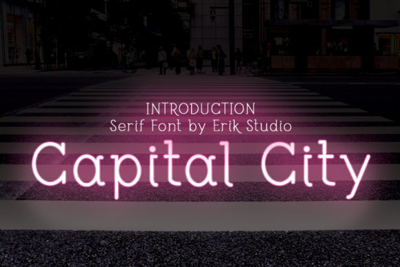 Capital City: A Display Font That Elevates Digital Branding