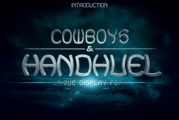 Handhuel: The Bouncy Display Font for Crafters
