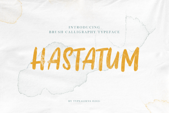 Hastatum: A Friendly Display Font for Digital Brands
