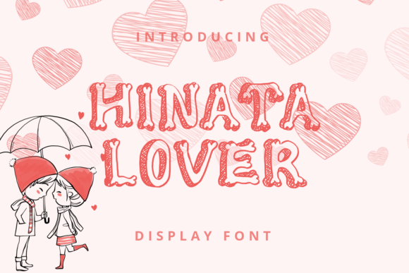 Hinata Lover: A Playful Retro Display Font for Creative Brands