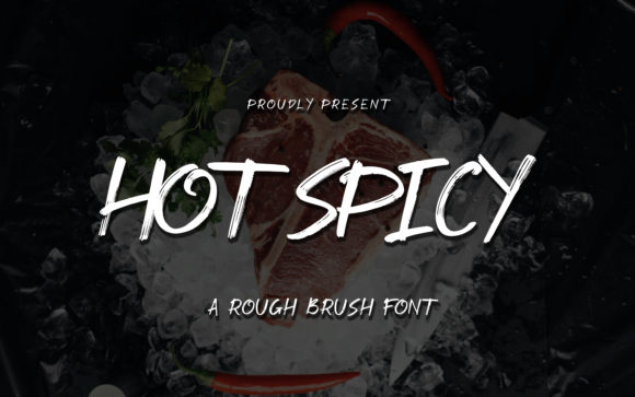 Hot Spicy: A Bold Display Font That Commands Attention Online