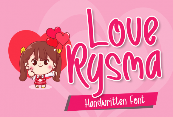 Love Rysma: A Cute Display Font for Makers