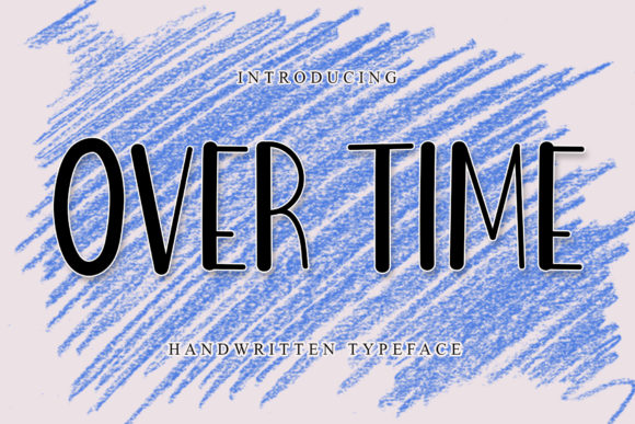 Over Time: A Display Font for Editorial Clarity
