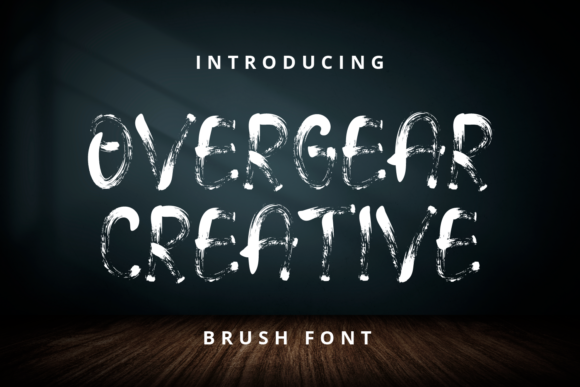 Overgear Creative: A Display Font for Standout Digital Branding