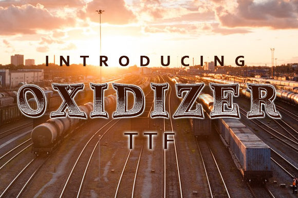Oxidizer: A Display Font for Editorial Depth