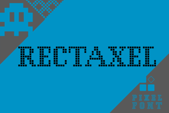 Rectaxel: A Sweet and Friendly Display Font for Creative Branding