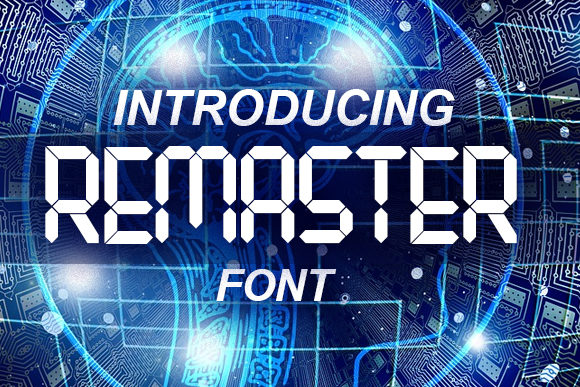 Remaster: A Distinctive Display Font for Editorial Impact