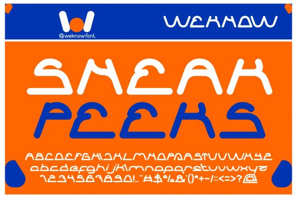 Sneak Peeks: A Modern Display Font for Brand Makers