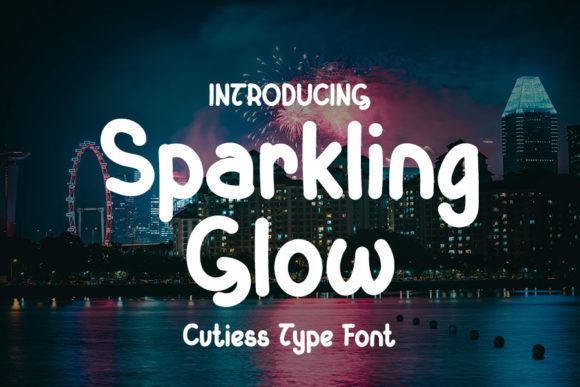 Sparkling Glow Font: Friendly, Consistent Branding for Small Businesses