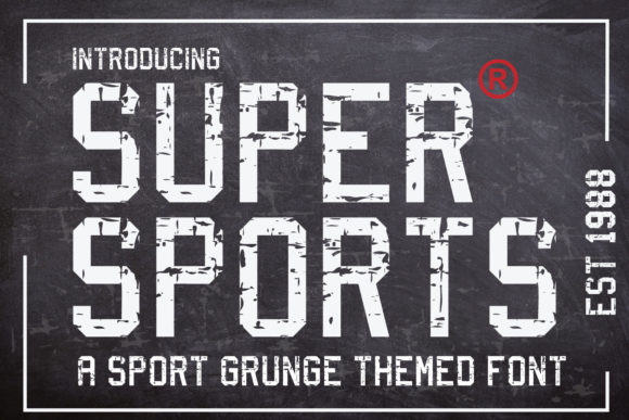 Supersports: A Display Font with Editorial Personality
