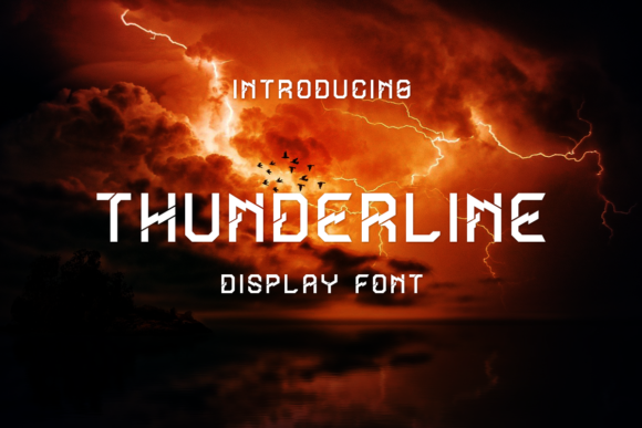 Thunderline: A Display Font That Strengthens Your Brand Identity