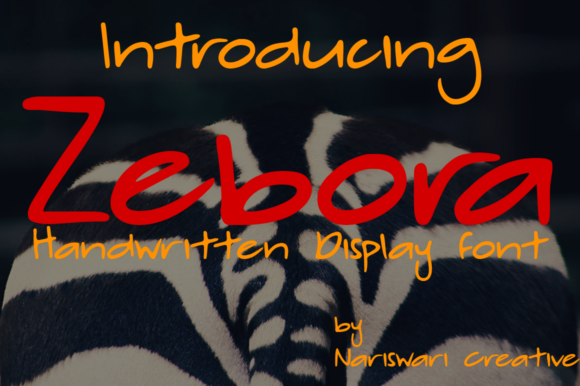 Zebora: A Display Font That Makes Your Campaigns Instantly Clear